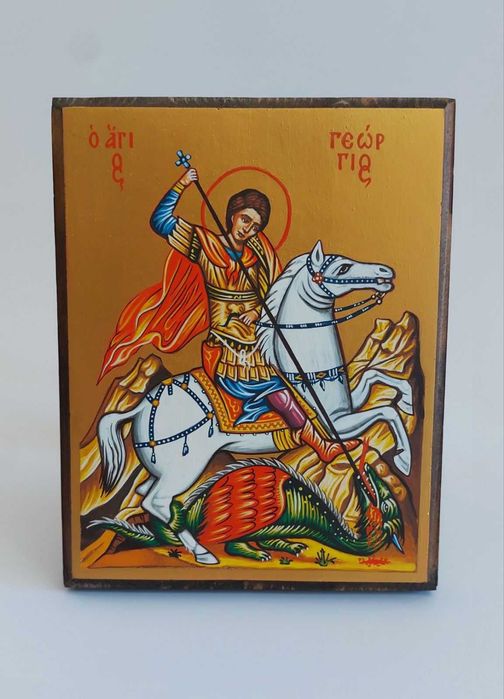 ИКОНА :: Ръчно рисувани икони с темперни бои върху грундирана дъска и защитен лак ::