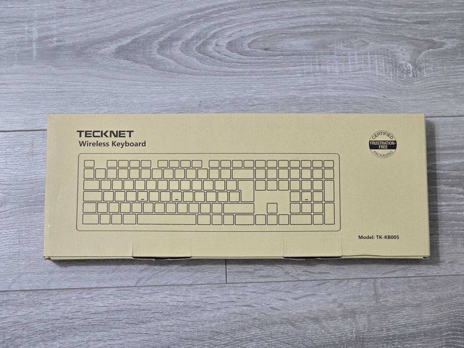 Tastatură Bluetooth TECKNET QWERTY – Ultra Subțire – Wireless