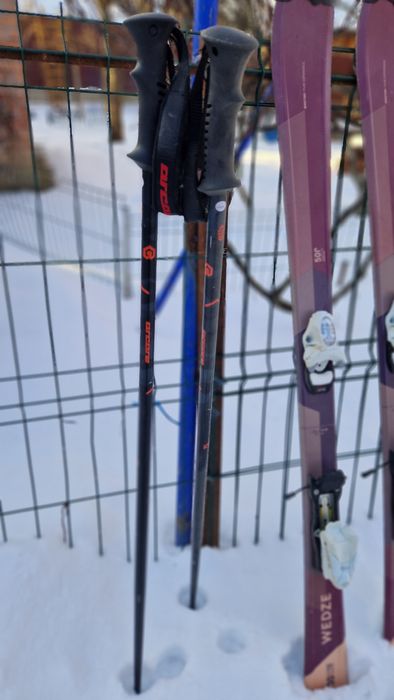 Set schi wedze – schiuri + bețe + clăpari | ideal începători