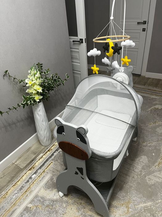 манеж кровать электронный