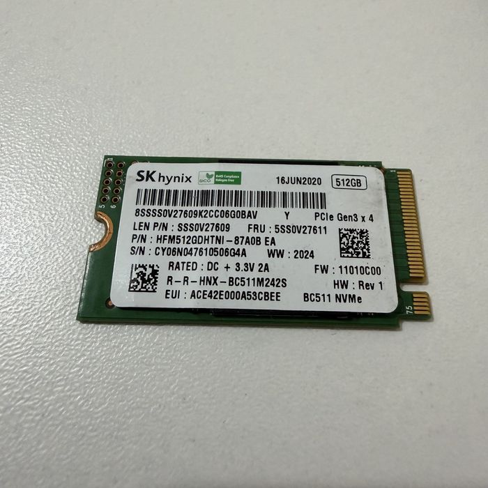 SSD SK hynix 512 GB NVMe