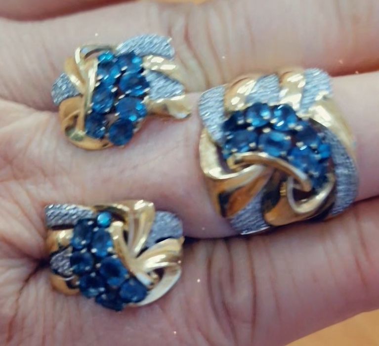 Комплект, Золото 585