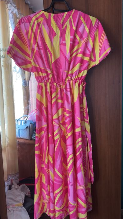 Уникална лятна рокля в розово