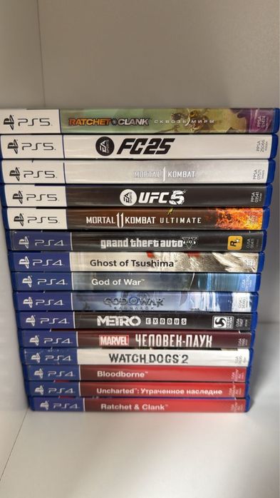 Продам игры для ps4/ps5