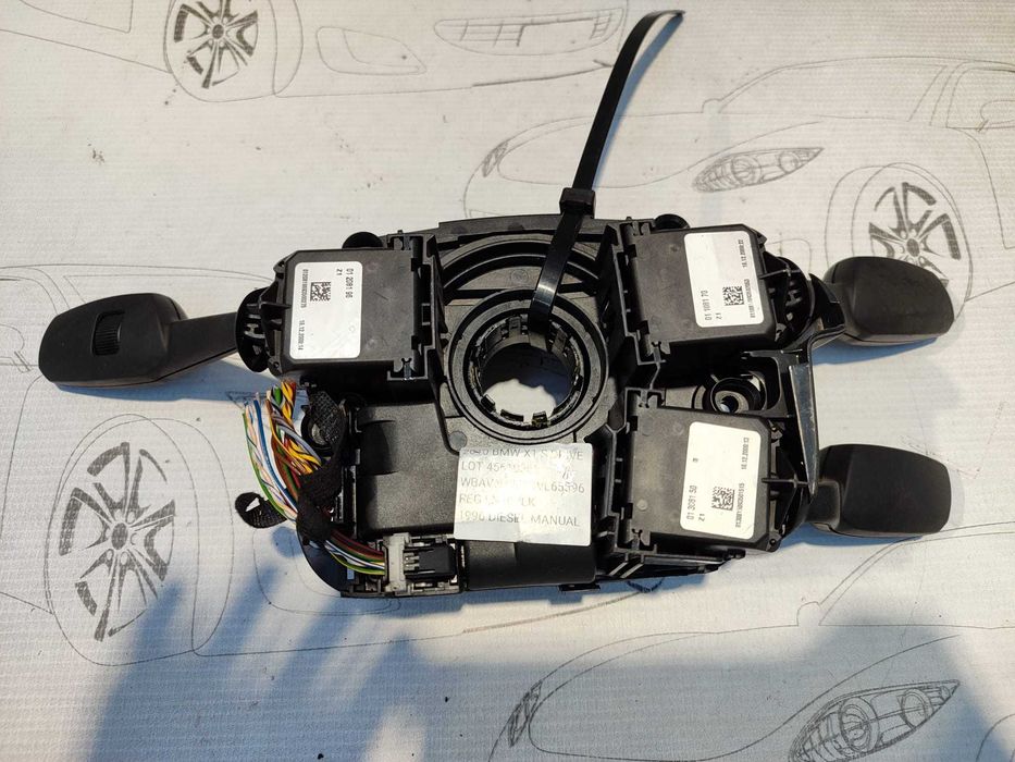 Ansamblu manete comenzi volan + spiră BMW X1 E84 9122509 2010 / [2009-2015] / (5A3)