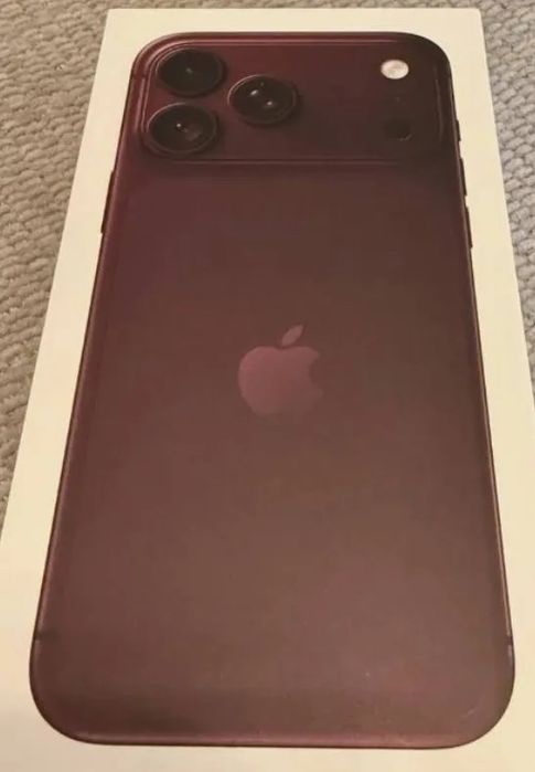 Iphone 18 Pro Max 512gb Negru/Burgundy