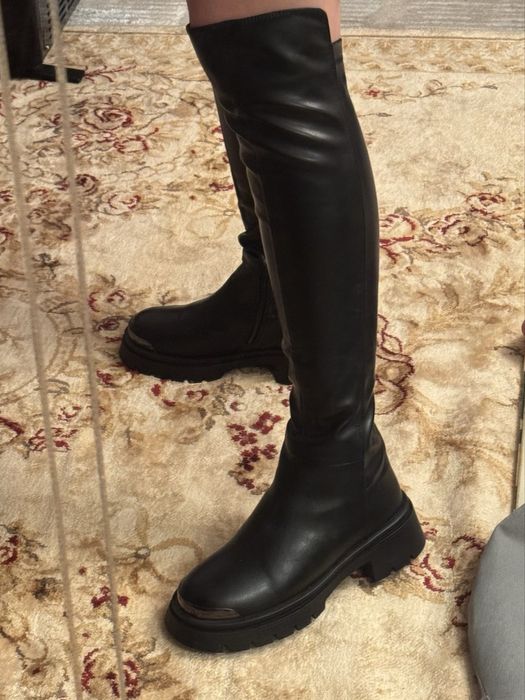 Продам сапоги ботфорты