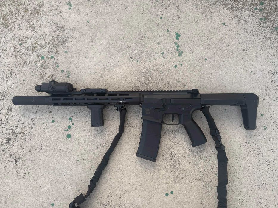 M904C Falcon 3.0 ETU Airsoft Rifle - Black [Double Eagle]