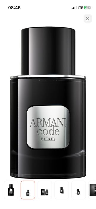 Armani code elixir