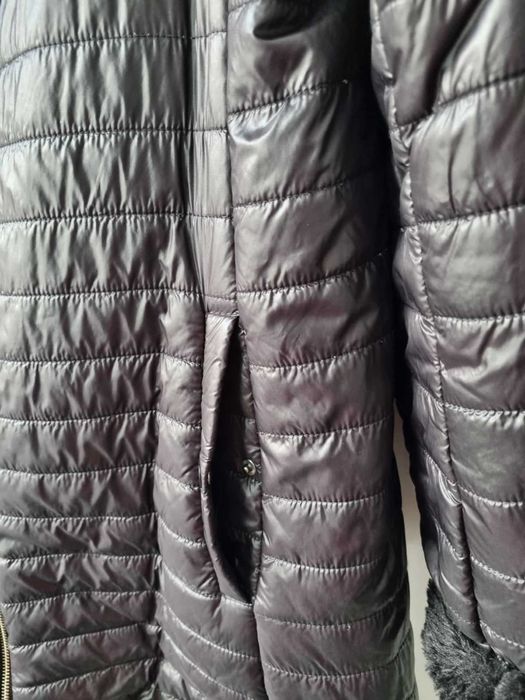 Двулицево дамско палто .Две палта в едно