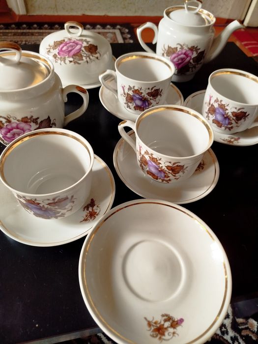 Чайный сервиз советский раритет