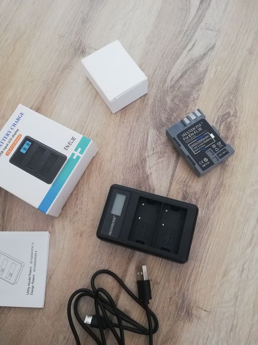 Camera battery charge