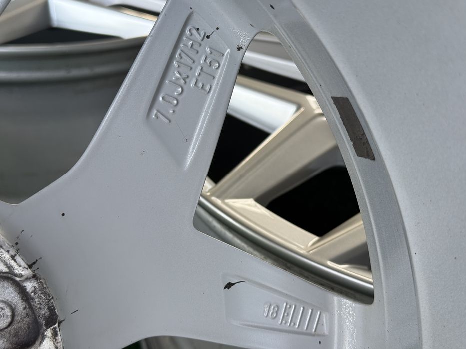 4бр. ОТЛИЧНИ 17” ОРИГИНАЛНИ Джанти 5х100 за -SEAT/SKODA/AUDI/VW/Vag- 7.0Jx17H2, ET51