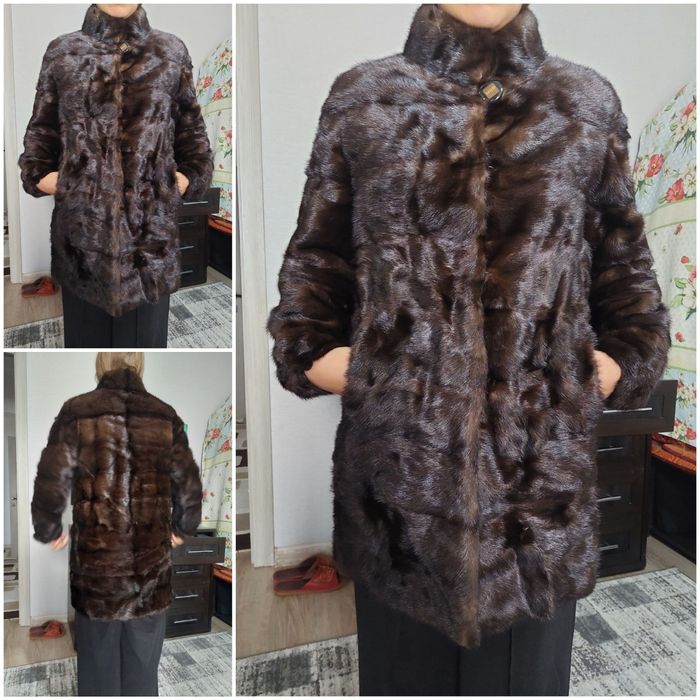 Норковая  женская шуба