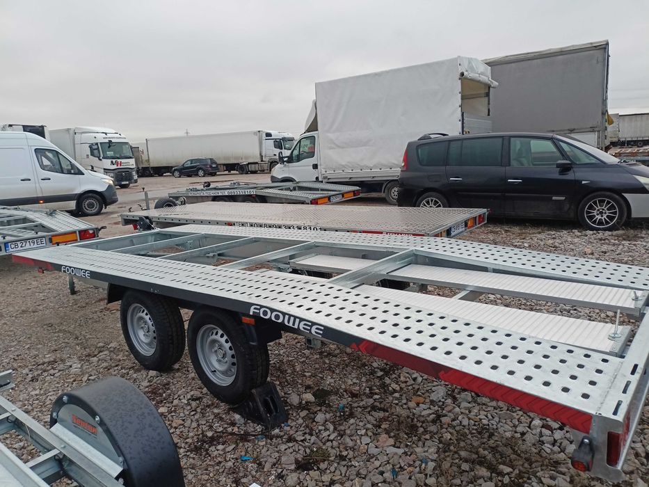 Ремарке за 3 моторта / ПОД НАЕМ