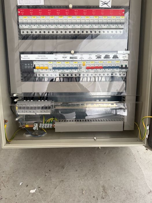 Panou electric cu toate componentele