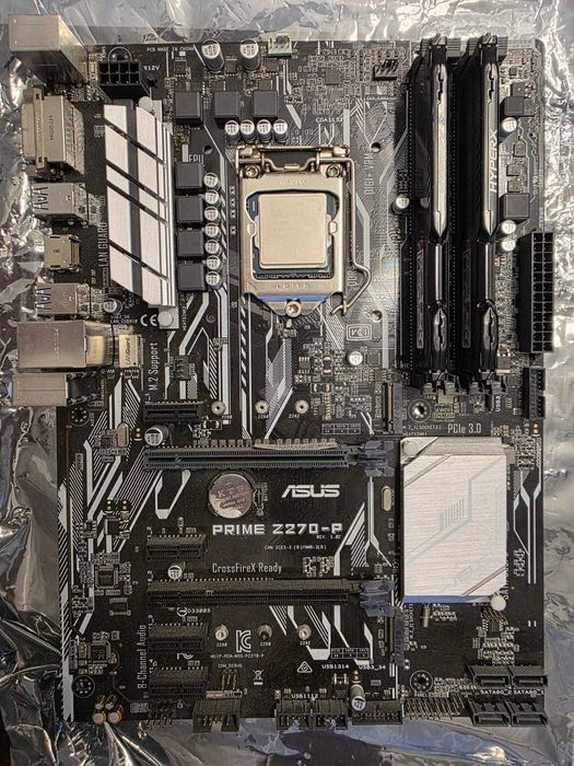 Placa de baza ASUS PRIME Z270-P +i5-6500 +16gb Ram