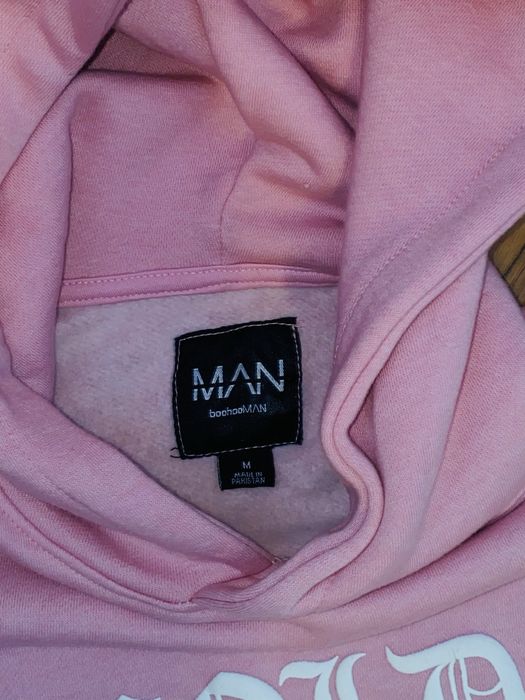 Oversized Cold Hearted Puff Print Gusset Flare Tracksuit - BoohooMAN