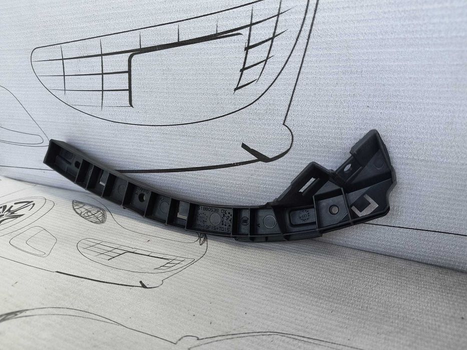 Suport Far Dreapta Fiat Panda 3 2012 / 2011-2020 Cod OEM 51880538 (5C2)