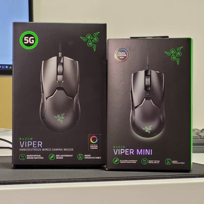 Razer Viper Mini СКИДКА RGB/Вес 61грам ,DPI8500  мышка/мышь