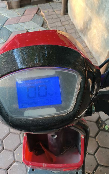 Электровелик на ходу