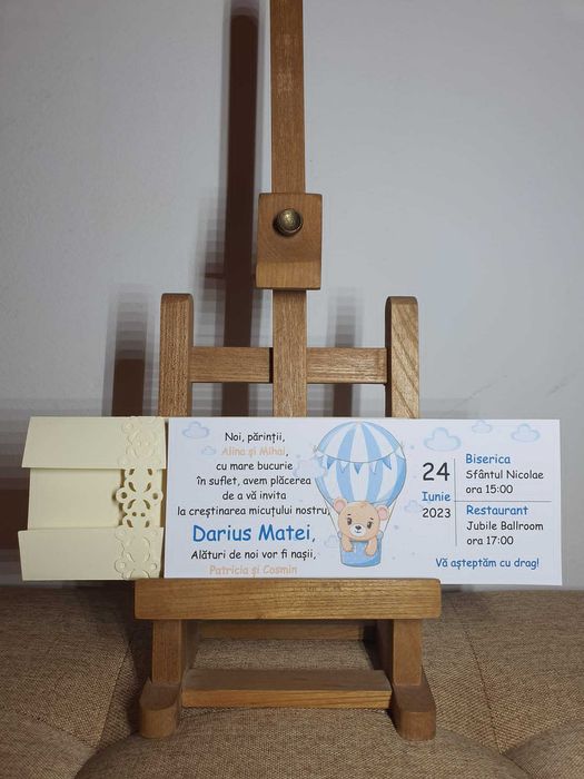 Invitatii/ Meniuri / plicuri / etichete  / carti vizita nunta botez