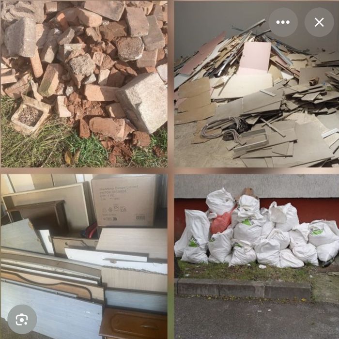 Ridic  Moloz deșeuri demolari etc