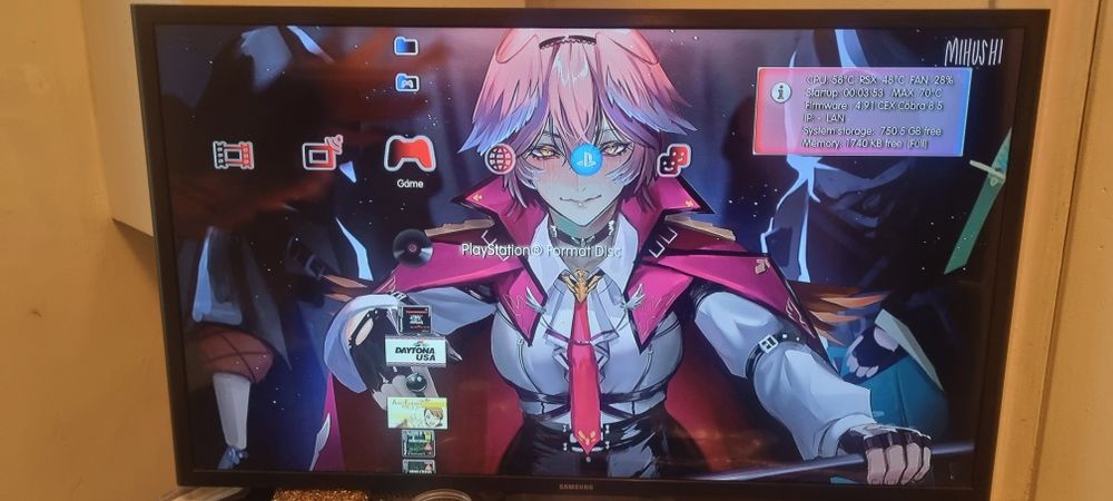 Vand PS3, HW backwards compatible, model CECHB00