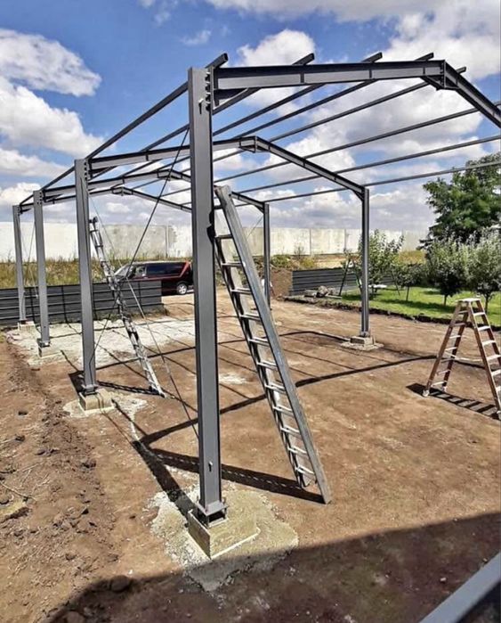 Hala metalica din structuri metalice
