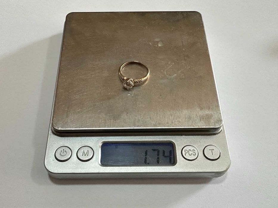 Златен пръстен 14к, 1,74гр