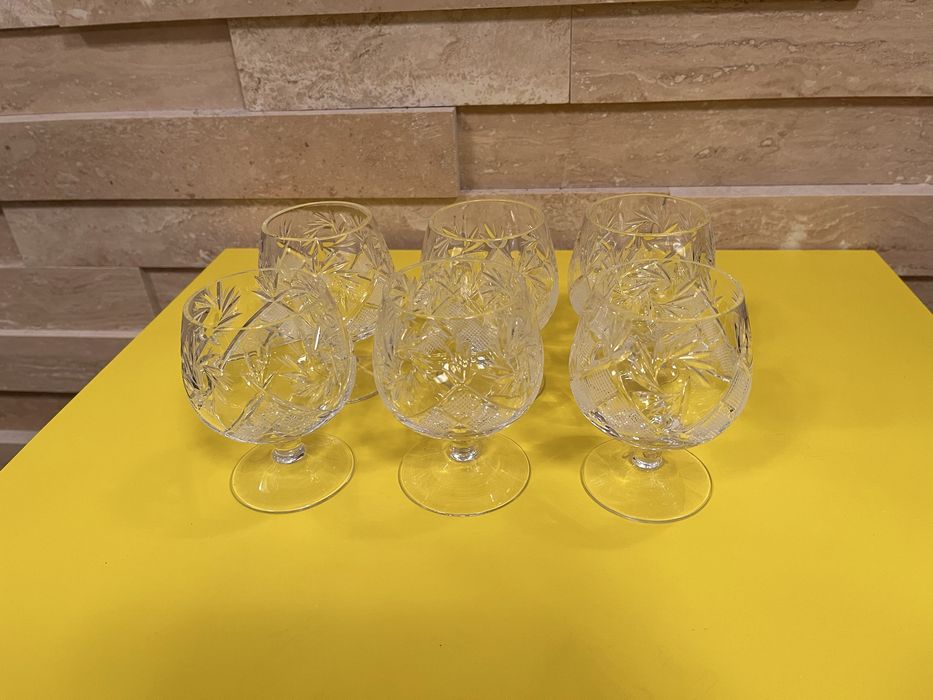 Pahare cristal superior Bohemia seturi 6 persoane, 29 piese