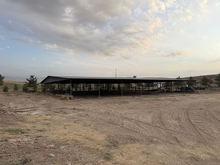 Навес профлист ферма