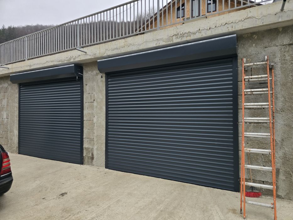 Usi garaj rulou Aluminiu
