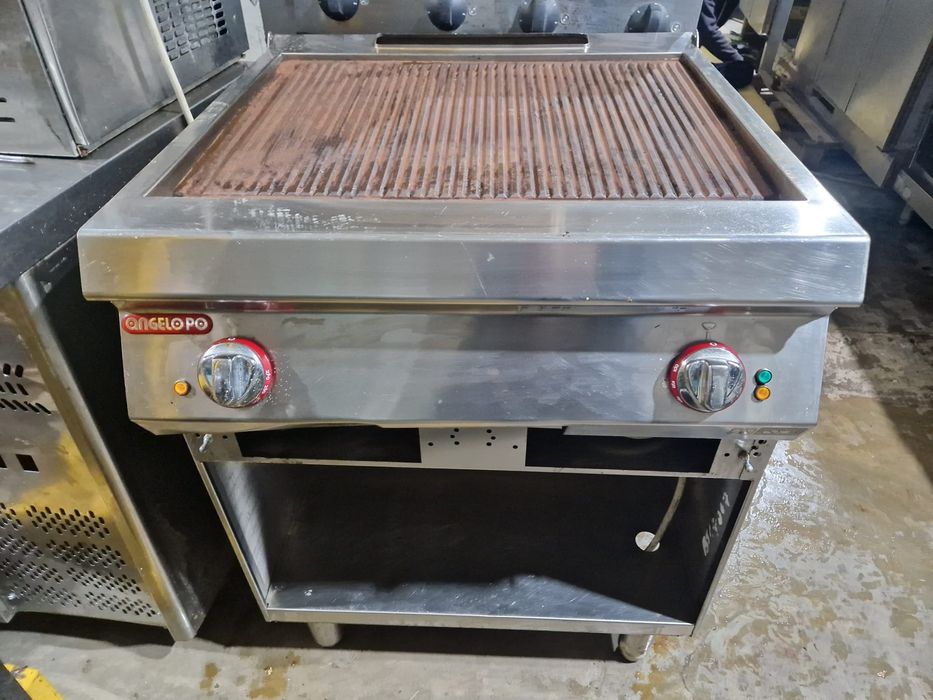 Grill electric la 220v sau 380v, plita de banc gaz