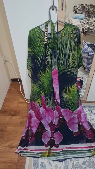 Летнее длинное платье — лёгкость и свобода