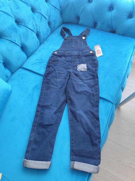 Salopeta blugi 4-5 ani
