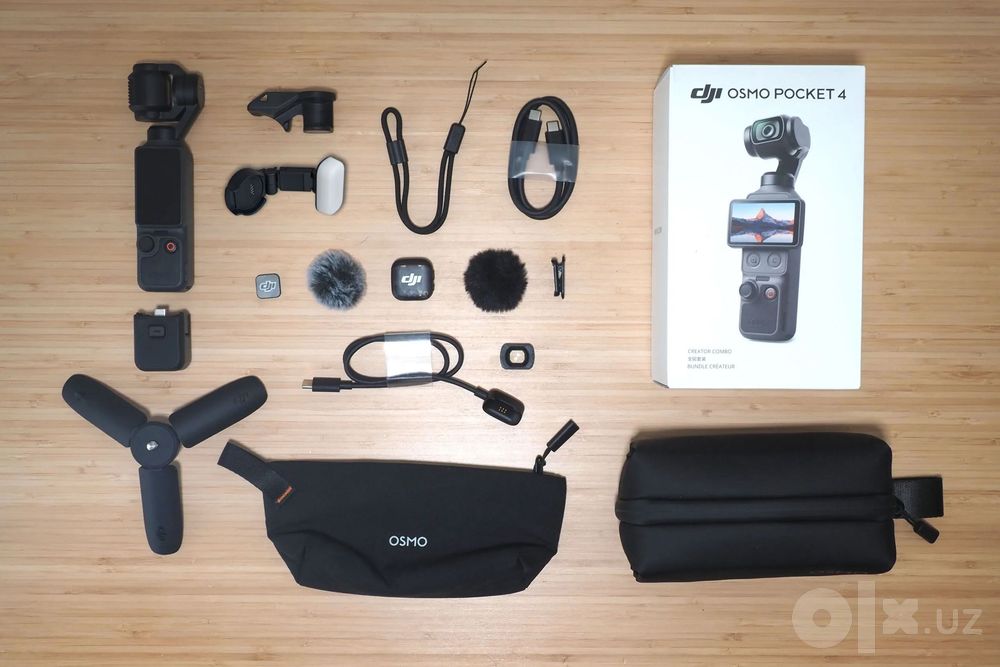 Dji Osmo Pocket 4 Creator Combo New 2026