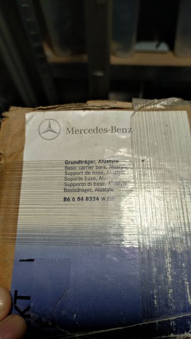 Mercedes w220 Багажник за покрив (напречни греди, релси, рейлинг)