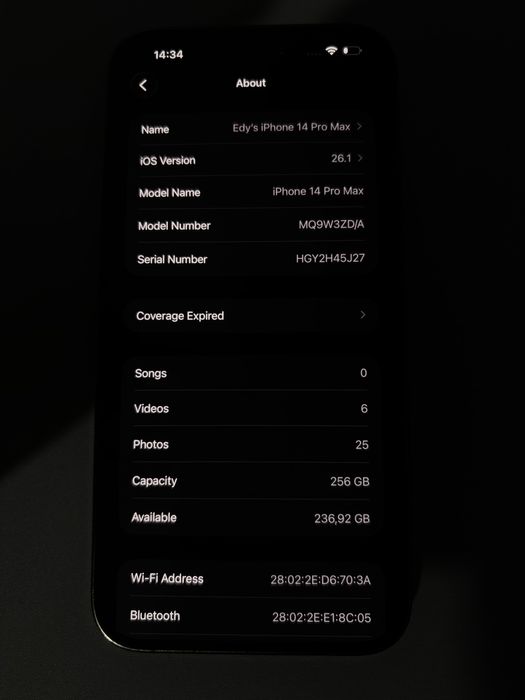 iPhone 14 Pro Max 256GB Gold