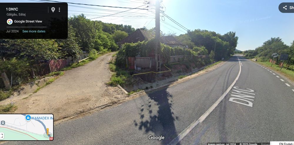 Casă + teren 1400 mp în Gâlgău, Sălaj – 3 camere, anexe, zonă verde, 2