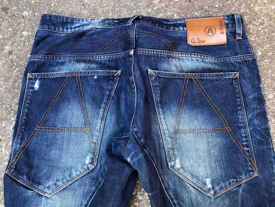A-Crotch 3D Tapered Jeans