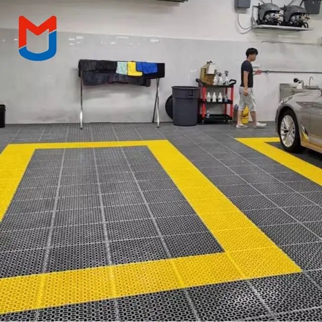 Паркин ва топинг пол устига модул мат.  Брусчатка, кафел ва гранит