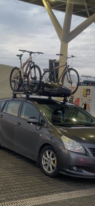 Set THULE complet – Touring Alpine 700 480L + WingBar Evo 3 + 2x ProRide 591