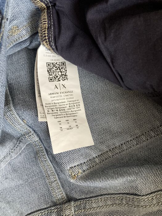 Мъжки оригинални дънки Armani Exchenge