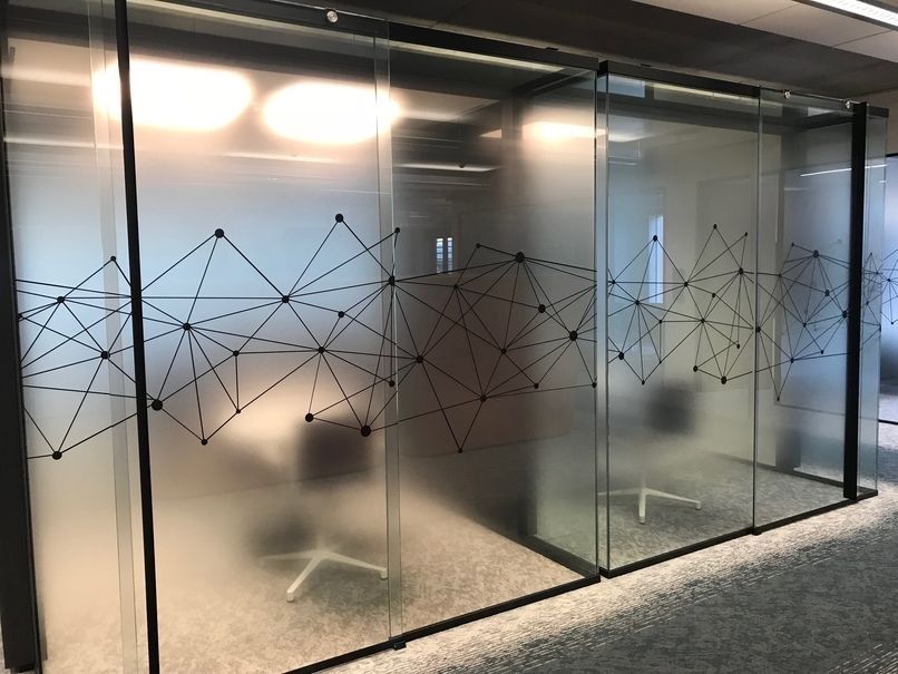 Туманка в офис | Матовая пленка | TUMANKA.UZ