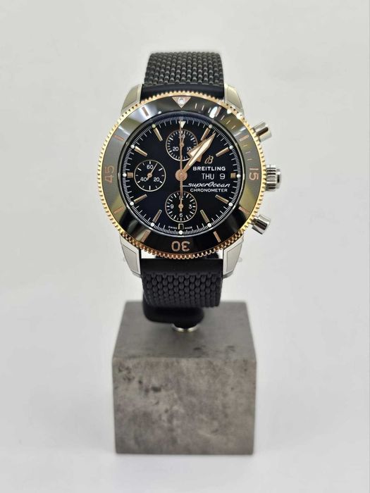 Breitling Superocean Heritage II Chronograph 44 — Steel & Rose Gold