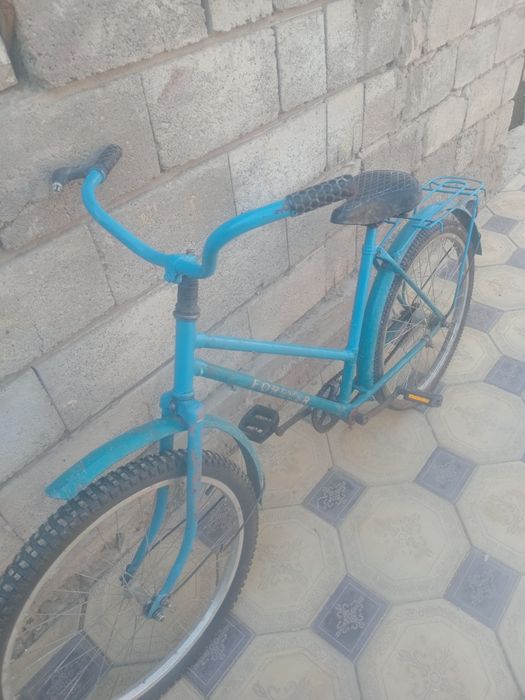 Велосипед  синий