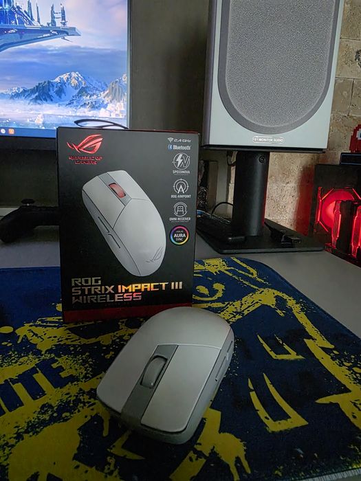 Mouse Gaming Asus ROG Strix Impact 3 Wireless