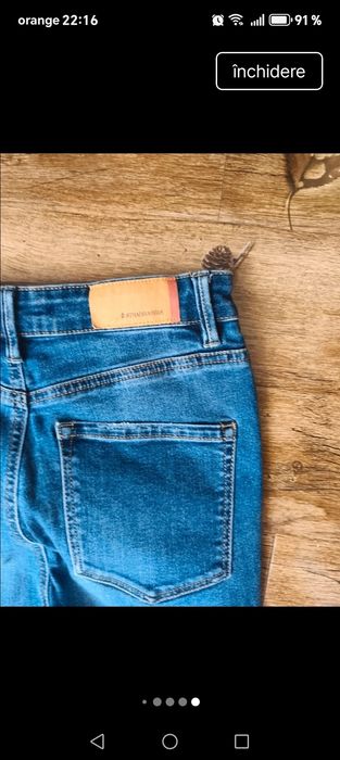 Blugi Stradivarius Skinny mărime 38