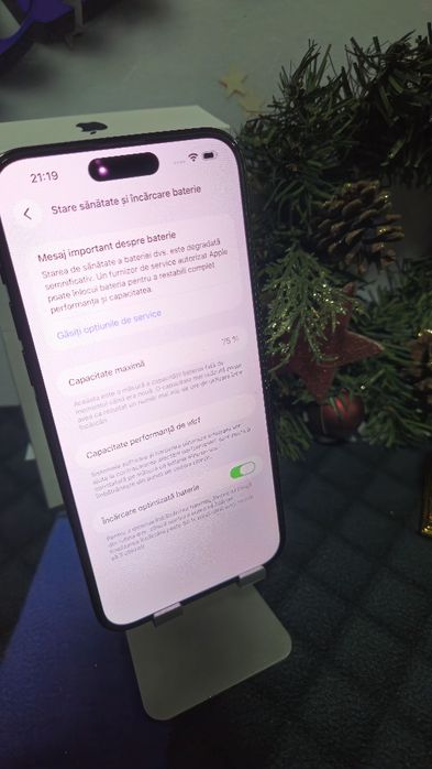 iPhone 14 PRO MAX 5G 128GB Baterie Originală:75%.Preṭ fix!